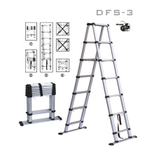 Dff-3 Telesteps de alumínio GS Ladder